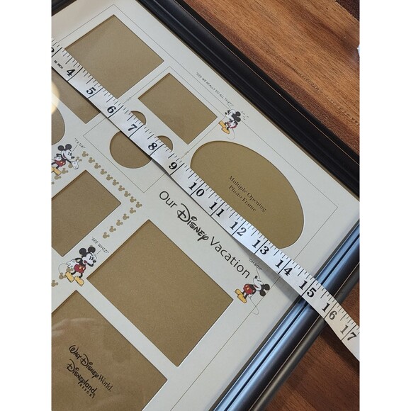Disney World Parks Our Disney Vacation Picture Photo Collage Frame 16x16 Mickey - Picture 11 of 14
